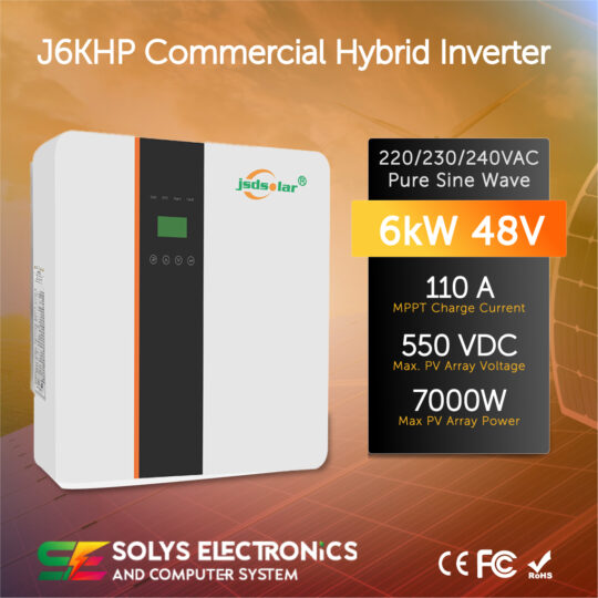 6kW Commercial Hybrid Inverter (48V)