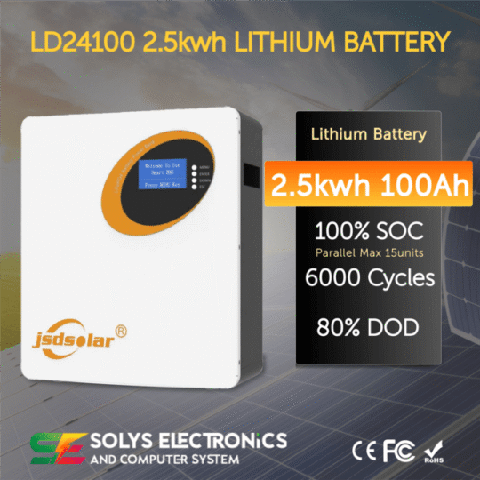 2.5kWh Lithium Battery